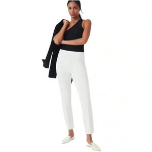NWT Spanx On-the-Go Ankle Slim Straight Pant Ultimate Opacity Technology Sz L